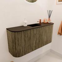 Toiletmeubel Mondiaz Joya | 93.2 cm | Meubelkleur Dusk | Faye wastafel Urban Midden | 1 kraangat Toiletmeubel Mondiaz Joya | 93.2 cm | Meubelkleur Dusk | Faye wastafel Urban Midden | 1 kraangat