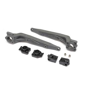 Losi Trailing Arm and Mount Left/Right, Hub: RZR Rey (LOS234049)