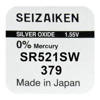Seizaiken 379 SR521SW Zilveroxide Accu - 1.55V