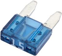 SPAHN "mini" zekering bananenstekker flat lock 15a form f mini