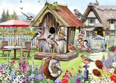 Feathered Friends Puzzel 1000 Stukjes