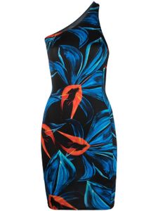 Louisa Ballou robe à épaules dénudées - Bleu