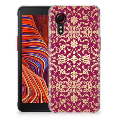 Siliconen Hoesje Samsung Galaxy Xcover 5 Barok Pink