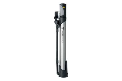 Topeak Turbo Morph G Fietsvoetpomp - Zilver Topeak Turbo Morph G Fietsvoetpomp - Zilver