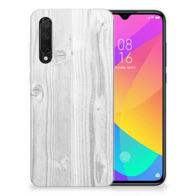 Xiaomi Mi 9 Lite | Bumper Hoesje | White Wood