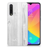 Xiaomi Mi 9 Lite | Bumper Hoesje | White Wood