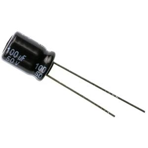 Panasonic Elektrolytische condensator Radiaal bedraad 3.5 mm 100 µF 50 V 20 % (Ø) 8 mm 1 stuk(s)