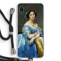 Eleonore: Samsung Galaxy A10 Transparant Hoesje met koord