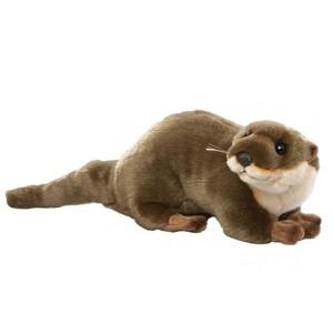 Carldick - Pluche otter - knuffel - 45 cm - knuffeldier