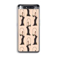 Pop Some Kim: Samsung Galaxy A80 Transparant Hoesje Pop Some Kim: Samsung Galaxy A80 Transparant Hoesje