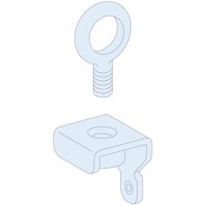 Schneider Electric PrismaSeT-P, transportogen, voor schakelkast, (4 stuks) 1 stuk(s)
