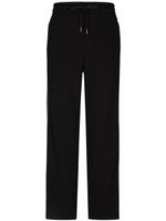 Dolce & Gabbana pantalon de jogging à bande logo - Noir