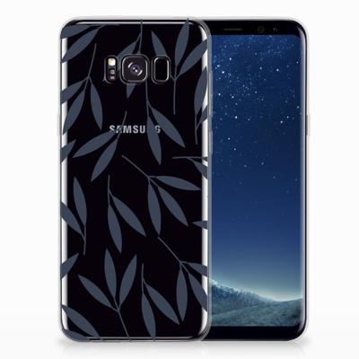 Samsung Galaxy S8 Plus | TPU Case | Leaves Blue