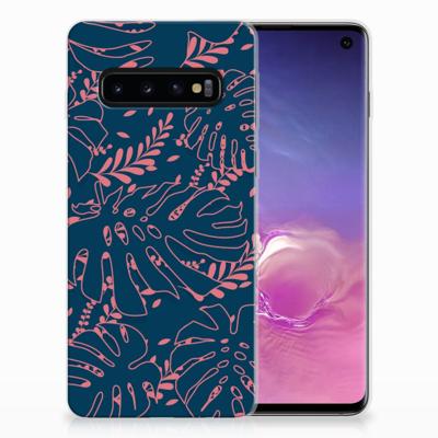 Samsung Galaxy S10 | TPU Case | Palm Leaves