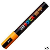 Markeerstiften POSCA PC-5M Oranje (6 Stuks)