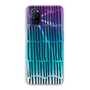 Moroccan stripes: Oppo A52 Transparant Hoesje