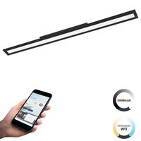 EGLO connect.z Salobrena-Z Smart Plafondlamp - 120 cm - Zwart/Wit - Instelbaar wit licht - Dimbaar - Zigbee - thumbnail