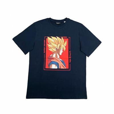 Heren-T-Shirt met Korte Mouwen Jack & Jones Jcodragon Marineblauw - Maat: S