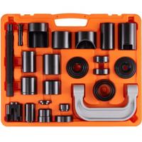 VEVOR 25 stuks Kogelgewricht Trekker Kogelgewricht Trekker Set 520 x 430 x 90 mm Universele Kogelgewricht Extractor Tool Set Koolstofstaal Auto