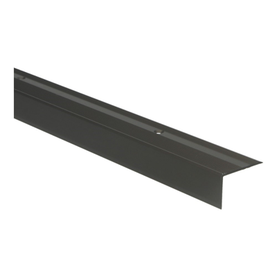 Küberit - Trapneusprofiel 228 40x25mm brons fijn antislip - 300 cm