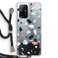 Terrazzo N°13: Oppo A95 5G Transparant Hoesje met koord