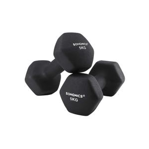 Set van 2 verstelbare dumbbells, Zwart / Stijl 1