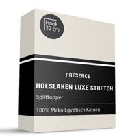 Splittopper Hoeslaken Mako Egyptisch Katoen 200x200 Cm Creme Zacht Presence - Dekbed-Discounter.nl Splittopper Hoeslaken Mako Egyptisch Katoen 200x200 Cm Creme Zacht Presence - Dekbed-Discounter.nl