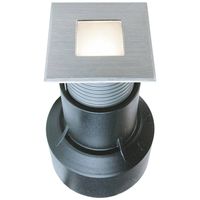 Deko Light Basic Square I WW 730340 Vloerinbouwlamp LED vast ingebouwd LED 0.55 W Zilver