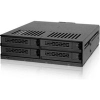 Icy Dock MB324SP-B 4x2,5 SATA hot swap cage voor externe 5,25