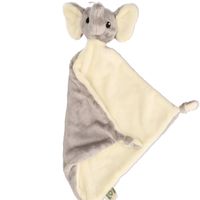 Grijs olifant tuttel/knuffeldoekje 40 cm   -