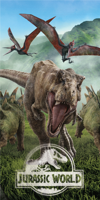 Jurassic World Strandlaken Forest 70 x 140 cm