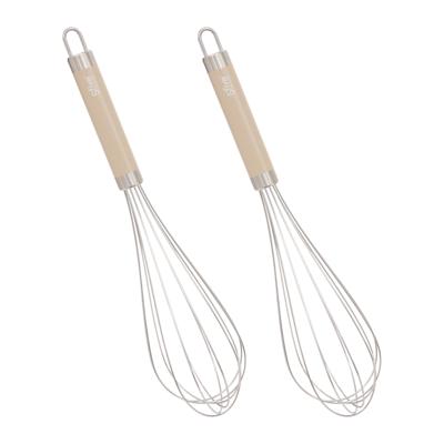 5Five garde Paris - 2x - 30 cm - RVS - aluminium - beige/zilver - keukengerei