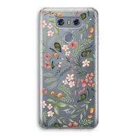 Sweet little flowers: LG G6 Transparant Hoesje