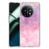 Smartphone hoesje OnePlus 11 Pink Purple Paint
