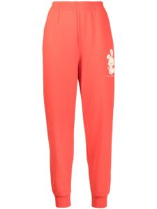 Stella McCartney pantalon de jogging à imprimé graphique - Rouge