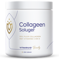 Vitakruid Collageen Solugel® poeder met vitamine C & D Vitakruid Collageen Solugel® poeder met vitamine C & D