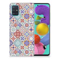 Samsung Galaxy A51 | TPU | Siliconen hoesje | Tiles Color