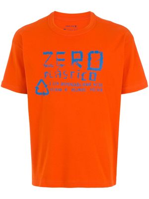 Osklen t-shirt à imprimé graphique - Orange