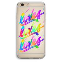 Loves: iPhone 6 Plus / 6S Plus Transparant Hoesje