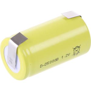 Mexcel D5000B Speciale oplaadbare batterij D (mono) U-soldeerlip, Flat-top NiCd 1.2 V 5000 mAh