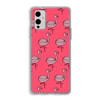 Flamingo: OnePlus 9 Transparant Hoesje