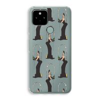 Pop Some Kim: Google Pixel 5 Transparant Hoesje