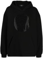 Versace hoodie à imprimé Medusa - Noir