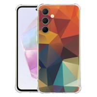 Samsung Galaxy A56 Hoesje - Polygon Color TPU Antishock