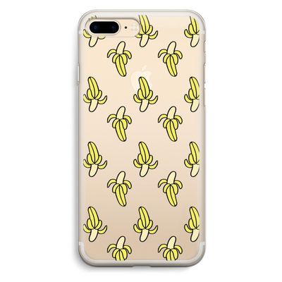 Bananas: iPhone 7 Plus Transparant Hoesje