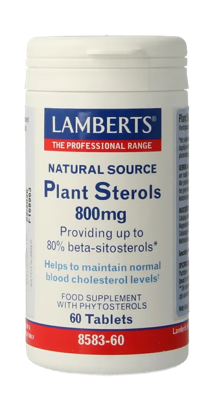 Lamberts Plant Sterolen 800mg Tabletten