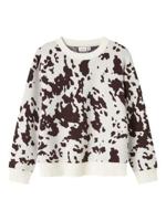 Name it winter sweater meisjes - bruin - oversize fit, gebreid - NkfOrkide