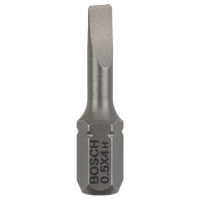 Bosch Accessoires 3X Bit Extra-Hard 0,5X4, 25 - 2607001457