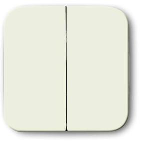 Busch-Jaeger 2CKA001434A0430 Serietoets Afdekking Crème-wit, Parel-wit 1 stuk(s)