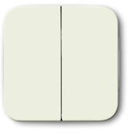 Busch-Jaeger 2CKA001434A0430 Serietoets Afdekking Crème-wit, Parel-wit 1 stuk(s)